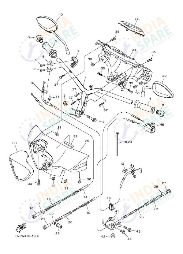 STEERING HANDLE & CABLE